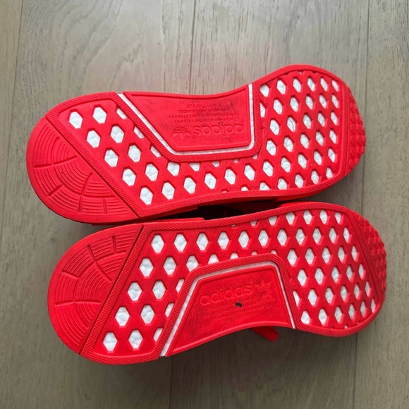 Men’s Adidas NMD_R1 Solar Red Shoes - Picture 5 of 7